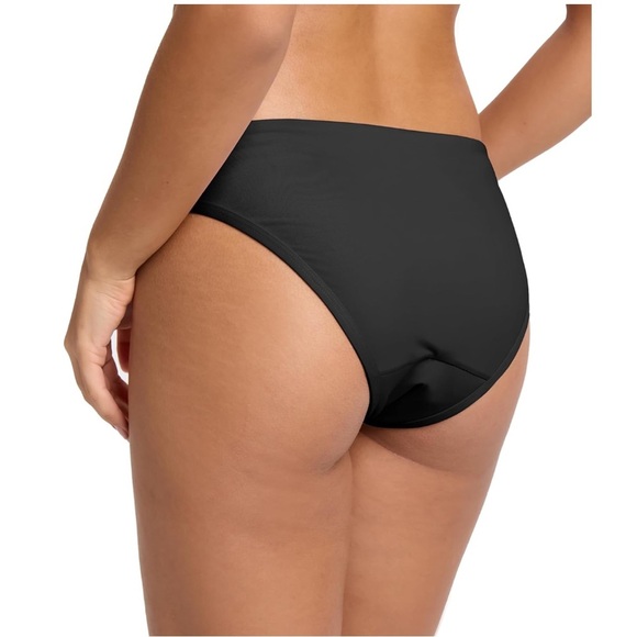 Beautikini Period Swimwear size XXS black low waisted Bikini Menstrual leakproof - Picture 6 of 7